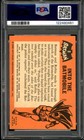 1966 Topps Usa Batman Black Bat  8 Into The Batmobile Graded Psa 6 Ex-mt Card