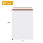 Zmybcpack 25 Pack 13x18 Inch Large Rigid Mailer Self Seal 13x18  25pack  