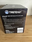 2-port Dvi Usb Kvm Switch Kit With Audio By Trendnet-new Open Box