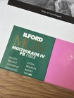 Sealed Ilford Multigrade Iv Fb Fiber Glossy 8x10 B w Photo Paper - 25 Sheets