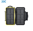 Jjc  Water-resistant Shockproof Storage Memory Card Case For 12 Sd Cards