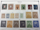 Russian Stamps On Scott Album Pages 1917   1930  Mint   Used  Hinged 
