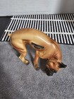 Old Hagen Renaker Dw Boxer Dog Princess Matte Lot  2072