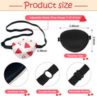 8 Pcs Kids Eye Patches  Adjustable Reusable  Assorted fresh Style