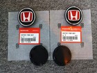 Honda 4pcs Wheel Center Caps 62mm Black red For Honda Civic Accord Crv