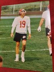 Lot Of 2 Vintage Joe Montana  19 Chiefs Photos - Original Kodak Paper - Rare