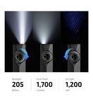 Olight Arkpro Ultra Onyx Black Flashlight  1700 Lumens  205 Meters New Sealed