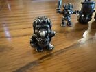 Vintage Norway Pewter Viking Man Woman Warrior Boat Troll  Lot Of  5  Vintage