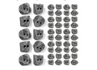 50 Large Screw On Rock Climbing Holds For Rock Wall Grips Handles Fast Shipping