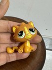 Littlest Pet Shop Orange Tiger Cat With Green Eyes  1834