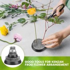 3 Pack Flower Frog Pin Holder Round Stainless Steel Floral Frogs Arranger Flower