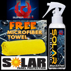 Solar Panel Kit Ceramic Coating Spray 2 - Year Warranty Advanced Protection