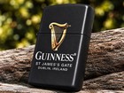 Guinness St  James Gate Zippo Lighter - Harp - Irish Dry Stout - Dublin  Ireland