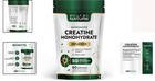 Creatine Monohydrate Powder - Unflavored 300g - 60 Servings For Active Adults