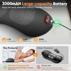 3 In1 Upadate Rechargeable Electric Lumbar Support Pillow Adjustable Height heat