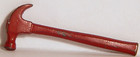 1920 Cracker Jack Large Red Claw Hammer Metal Tool Charm  no Ring  Miniature