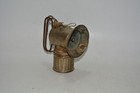 Antique Justrite Carbide Miner   s Cap Lamp Headlamp Pat  1912   1915 Concord     Worn
