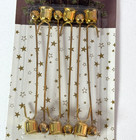 Vtg Christmas Tree Pendulum Counterweight Candle Holders Gold Nos  2  Packs Of 6