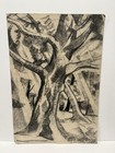 Antique Vintage 1924 Original Pencil Drawing Signed