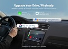 Double 2din Car Stereo 7  Qled Android Auto Apple Carplay Touchscreen Bluetooth