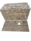 Ring Display Case For 5 Rings 7x4x4 Clear
