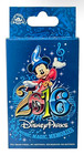2016 Mystery Disney Pin Set Sealed Dated Sorcerer Mickey Stitch Chip Dale Pluto