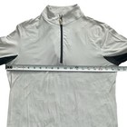 Tailored Sportsman Icefil Quarter Zip Women Large Gray Cooling Uv Equestrian Top