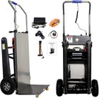 Electric Stair Climbing Hand Truck 661lbs Heavy Duty Dolly Cart For Moving Goods