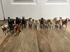Lot Of 13 Retired And Rare Schleich Horses