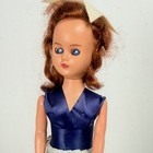 Vintage International Doll Miss Israel Star Of David Dress 8  Tall 1950s