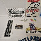 Vintage Skate  Surf  Snowboard Sticker   Decal Lot Vtg 90s Y2k     free Ship