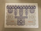 Austria 10 Kronen Note