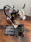 Vintage Cow Parade Miss Fiesta Bones Bovine Skeleton Day Of The Dead Figurine