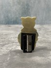 Vintage Celluloid Pencil Sharpener Calendar Anthropomorphic Cat 1930s Japan Rare