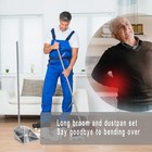 Broom And Dustpan Set For Home  56  Kitchen Brown 