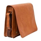15 Inch Vintage Crossbody Genuine Leather Laptop Messenger Bag For Men And 