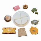 Fake Food Replica Lot 9 Pieces Realistic Nutritional Display Items Nasco Health