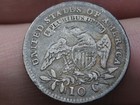1814 Capped Bust Silver Dime- Large Date- Toned  Fine Details