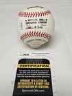 Barry Larkin Signed Rawlings Official National League Baseball Jsa Coa Reds