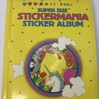 Vintage 1983 Stickermania Sticker Album Imperial Toy Rare 60s 70s 80s Stickers 