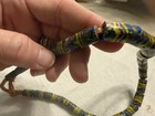 Vintage Millefiori African Trade Beads Venetian Style Glass Cane Eye Bead Strand