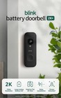 Wireless Video Doorbell 2k Resolution  Enhanced Audio  Sync Module Core - Black