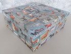 Set 4 Handcrafted Lidded Model Horse Decoupage Kraft Storage Display Boxes