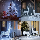 100-300 Led Christmas Solar Fairy Lights Outdoor Solar String Lights Garden Xmas