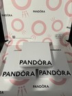 Pandora Moments Studded Chain Bracelet Heart Clasp 7 Inches 925 Sterling Silver