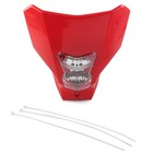 1 Set Red Headlight Universal Fits For Honda Crf450l   Crf450xr 2019-2020 New