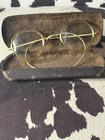 Edwardian 12k Gold Filled Pince Nez Spectacles W Case