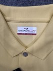 New - Grand Slam Performance Men s Golf Polo - Yellow Xl