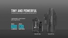 Olight Baldr Mini Black 600 Lumen Pistol Flashlight With Green Laser Sight