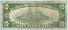  10 National Currency 1929-t1 Ch 3168 - 1st National Bank  Cranbury  Nj - F  vf